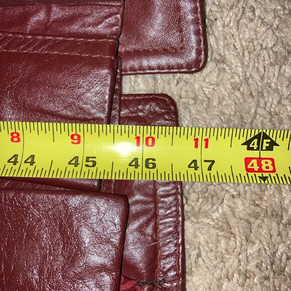 UNWORN Vintage 70s or Early 80s Leather Coat Size Small Office Daily Wear Fall - Picture 12 of 12